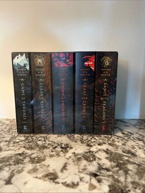 A Game of Thrones Series Box Set - Dark Multi-Color